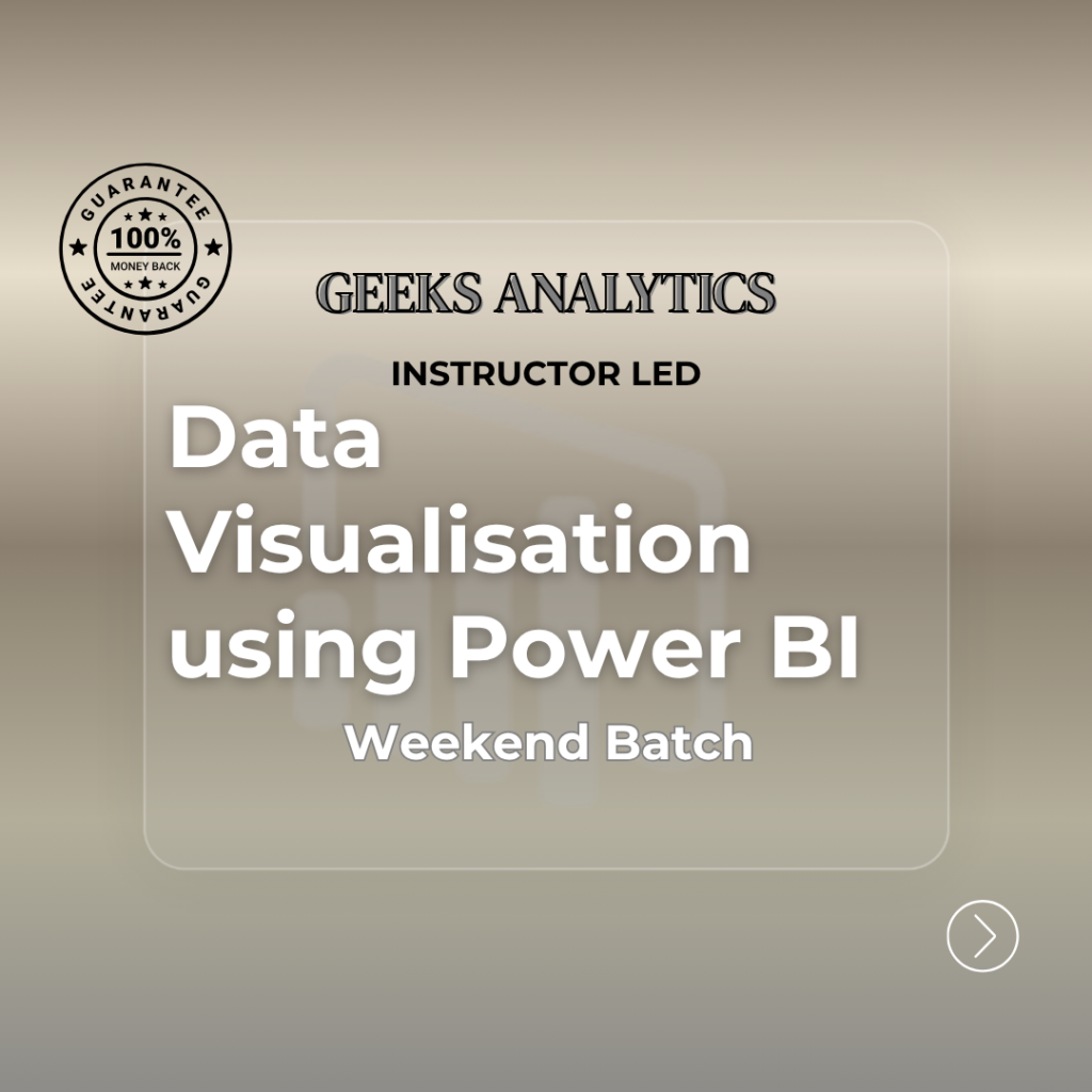Beginner to Advanced: Data Visualisation using Power BI