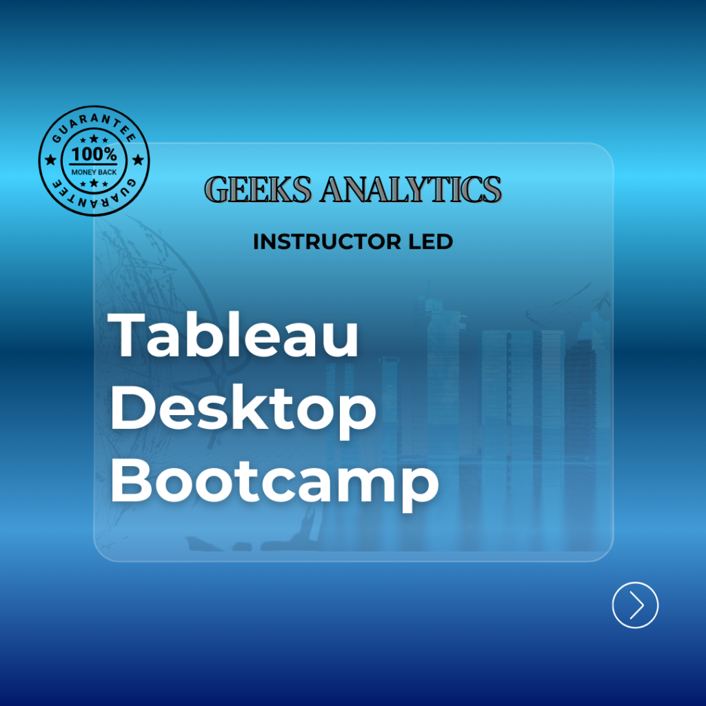 Beginner to Advanced: Data Visualisation using Tableau Desktop