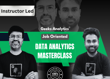 Data Analytics Masterclass Weekend by Geeks Analytics