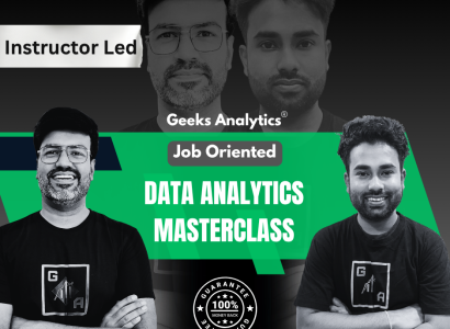 Data Analytics Masterclass Weekend by Geeks Analytics