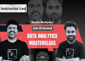 Data Analytics Masterclass Weekend by Geeks Analytics