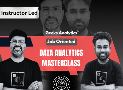Data Analytics Masterclass Weekend by Geeks Analytics
