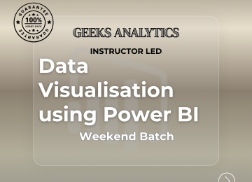 Beginner to Advanced: Data Visualisation using Power BI