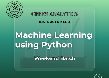 Beginner to Advanced Machine Learning Using Python