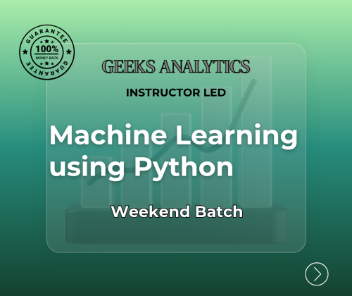 Beginner to Advanced Machine Learning Using Python