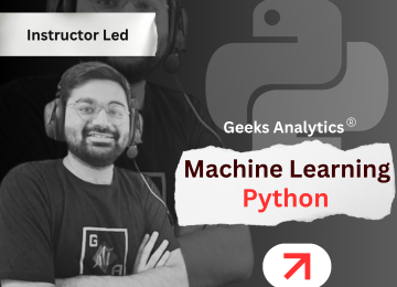 Machine Learning using Python Geeks Analytics