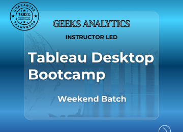 Beginner to Advanced: Data Visualisation using Tableau Desktop