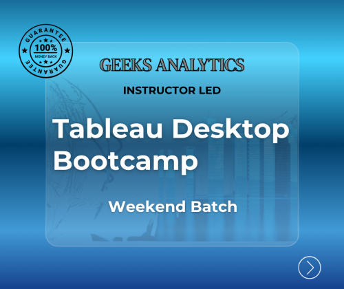 Beginner to Advanced: Data Visualisation using Tableau Desktop